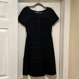 Perfect figure flattering black dress